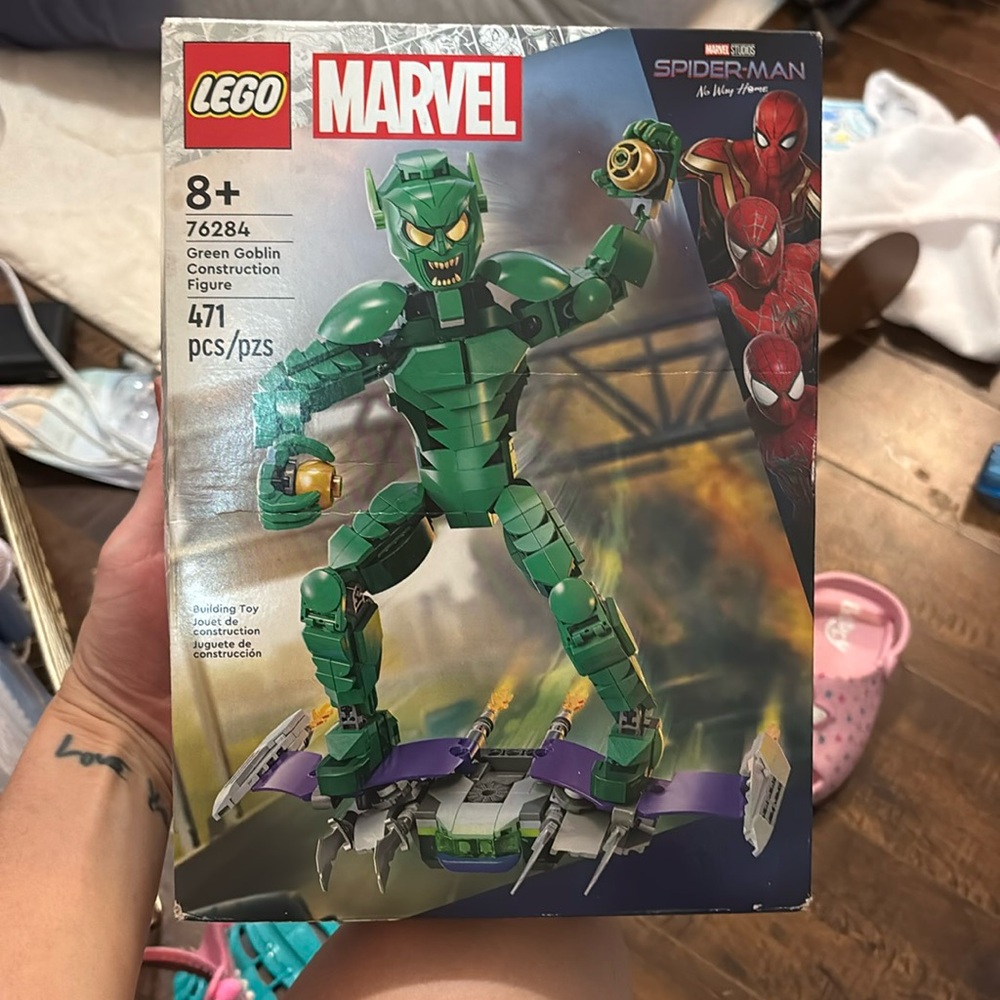 Green goblin Lego set